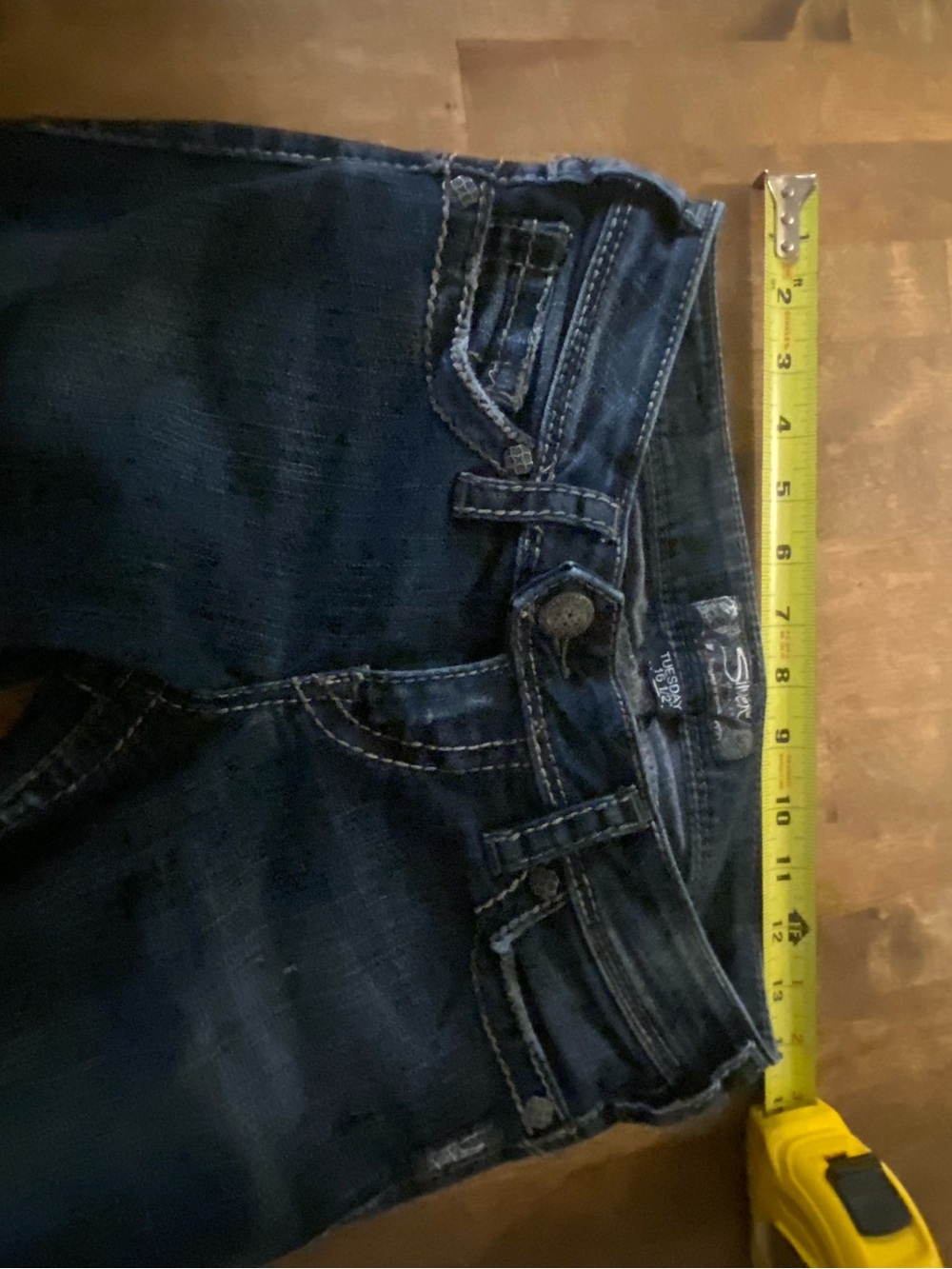 Silver Jeans Women's Dark Blue Bootcut Jeans - Picture 2 of 8